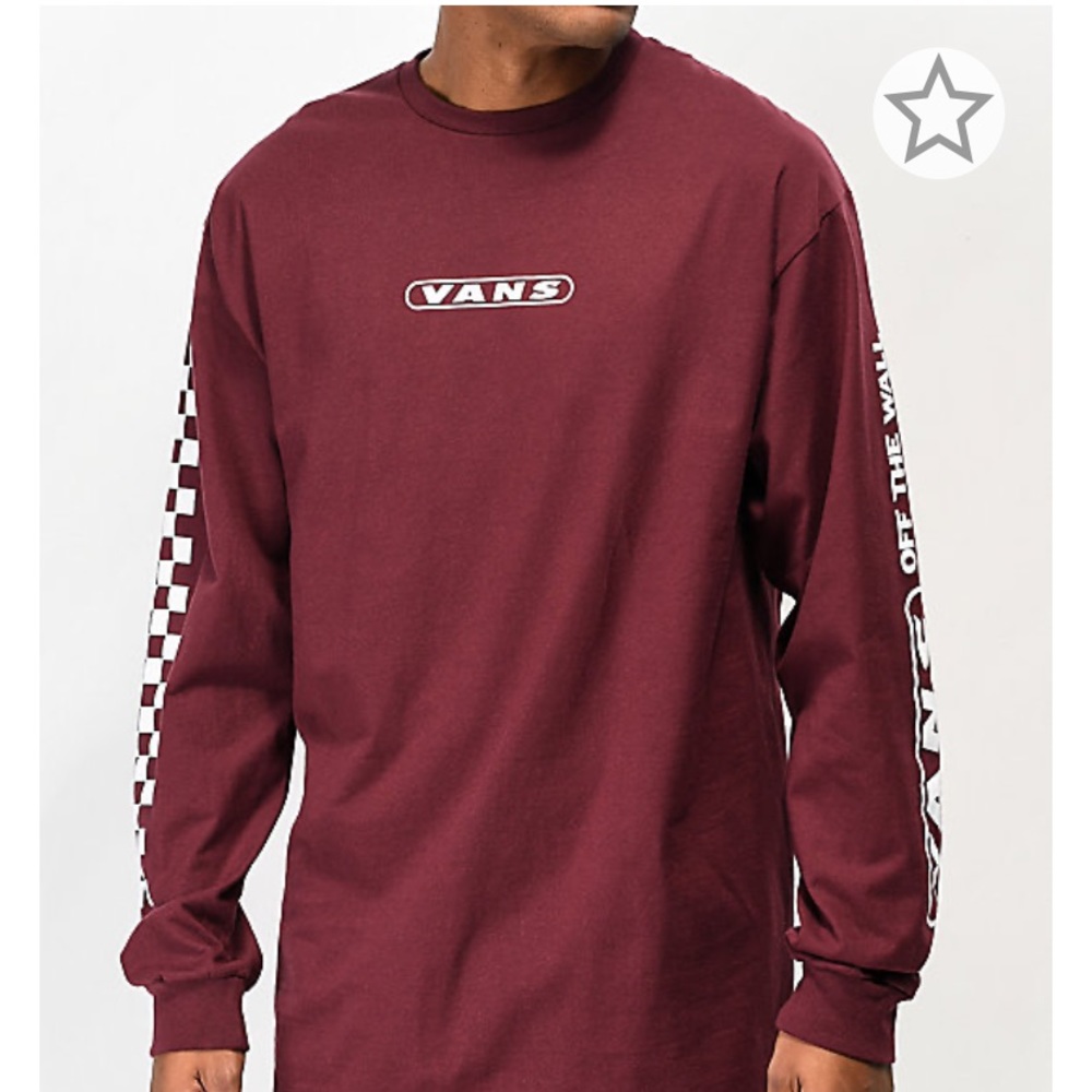 MENS vans long sleeve